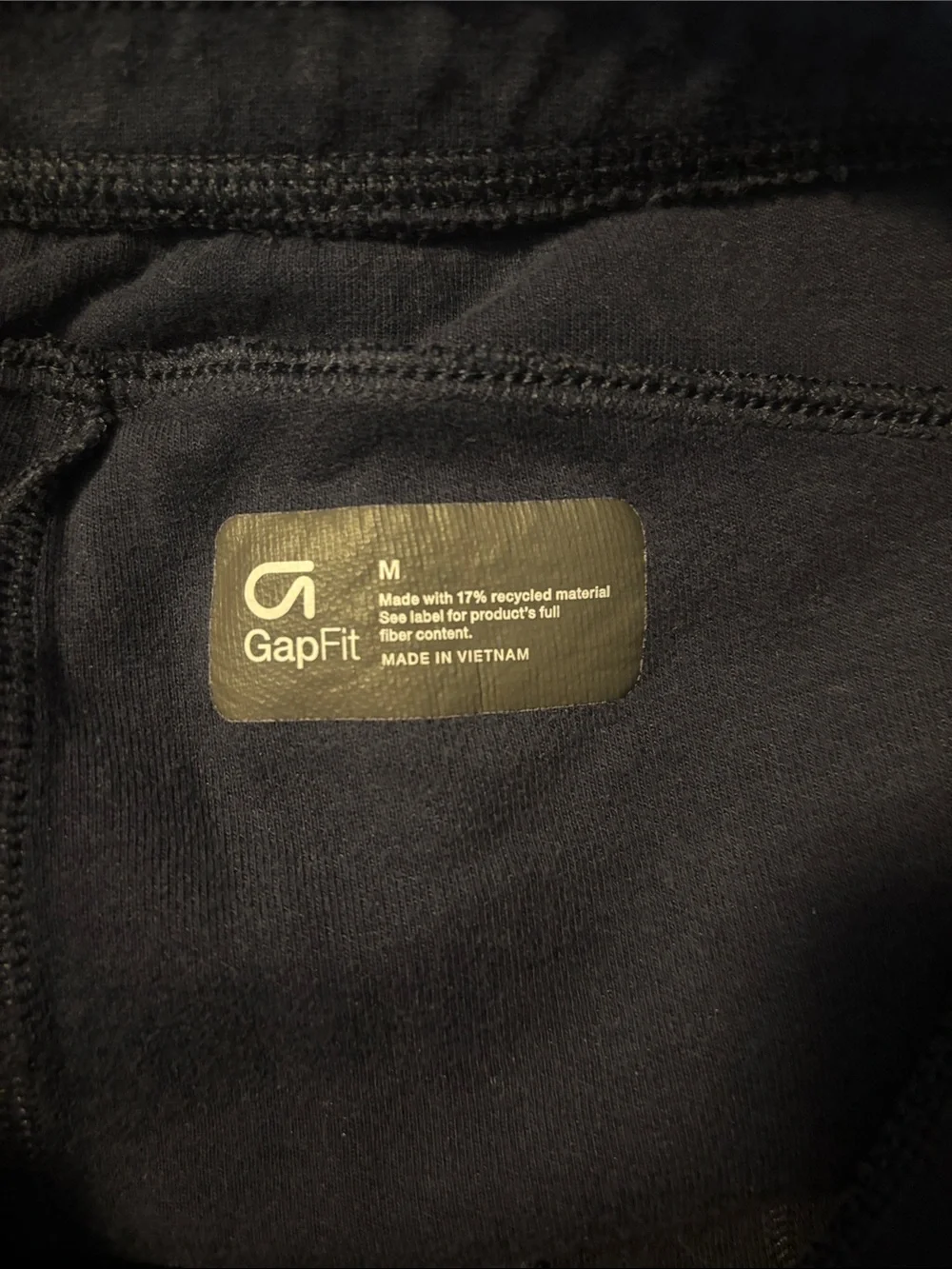 GAP Navy Drawstring Zip-Front Kids Shorts